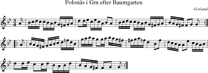 Polons i Gm efter Baumgarten