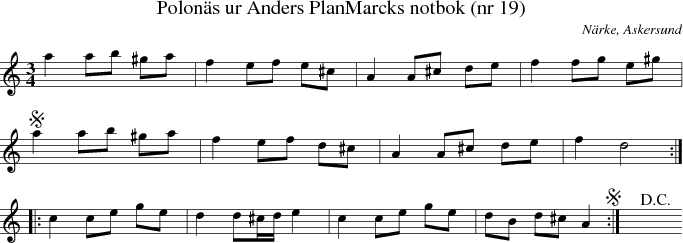 Polons ur Anders PlanMarcks notbok (nr 19)