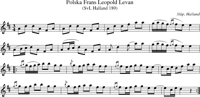 Polska Frans Leopold Levan