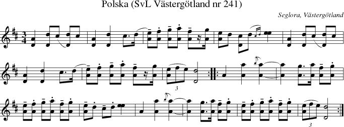 Polska (SvL Vstergtland nr 241)