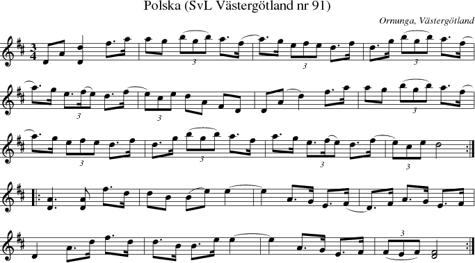 Polska (SvL Vstergtland nr 91)