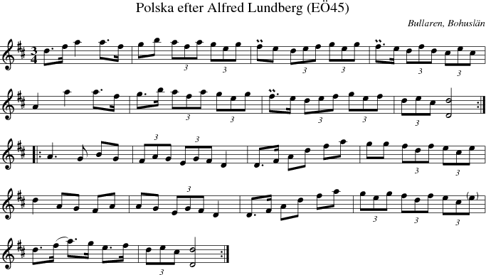 Polska efter Alfred Lundberg (E45)