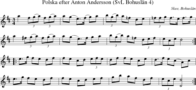 Polska efter Anton Andersson (SvL Bohusl�n 4)