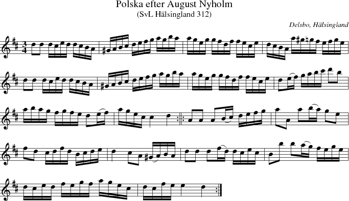 Polska efter August Nyholm