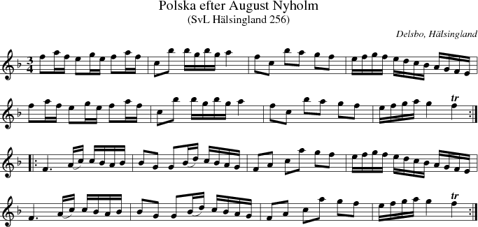 Polska efter August Nyholm