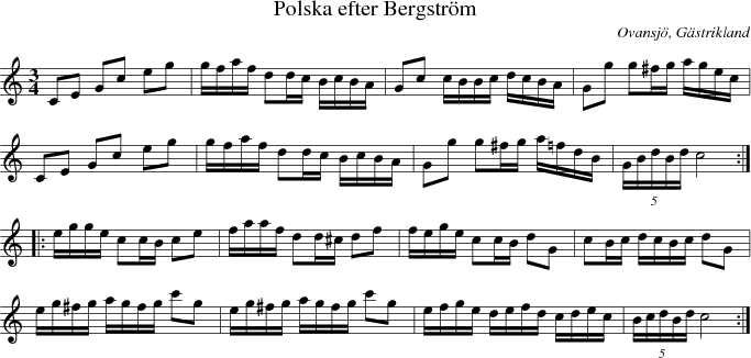 Polska efter Bergstrm