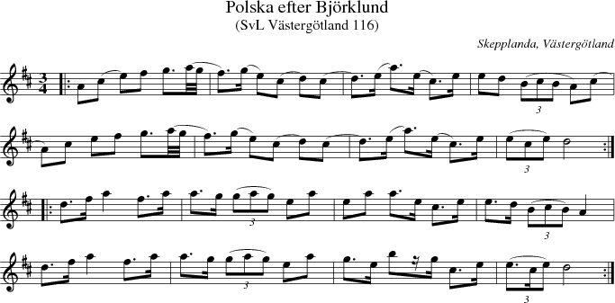 Polska efter Bjrklund