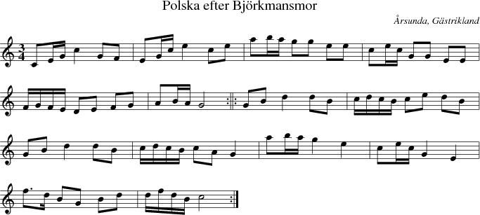 Polska efter Bjrkmansmor