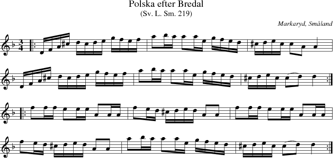 Polska efter Bredal