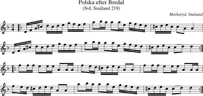 Polska efter Bredal