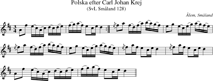 Polska efter Carl Johan Krej