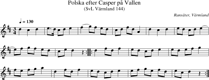 Polska efter Casper p Vallen