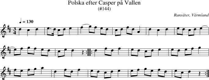 Polska efter Casper p� Vallen
