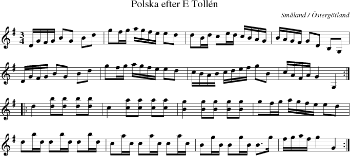 Polska efter E Tolln