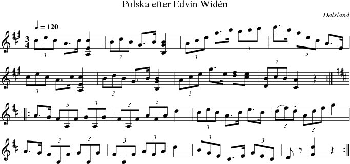 Polska efter Edvin Widn