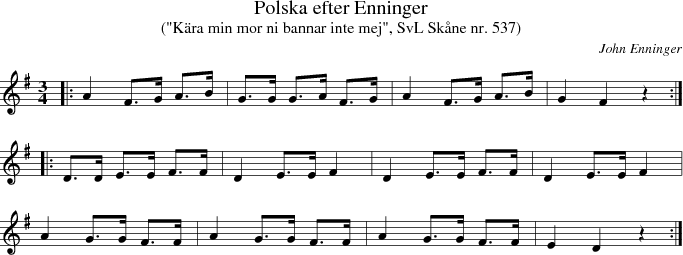 Polska efter Enninger