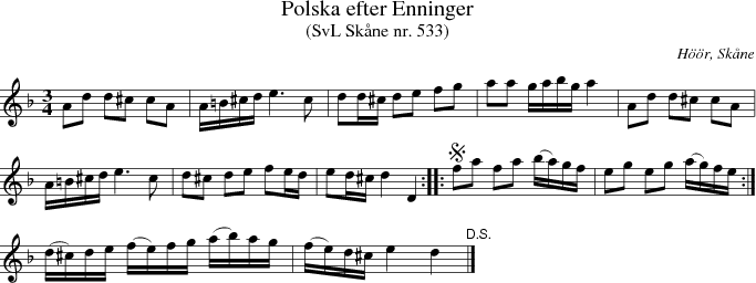 Polska efter Enninger