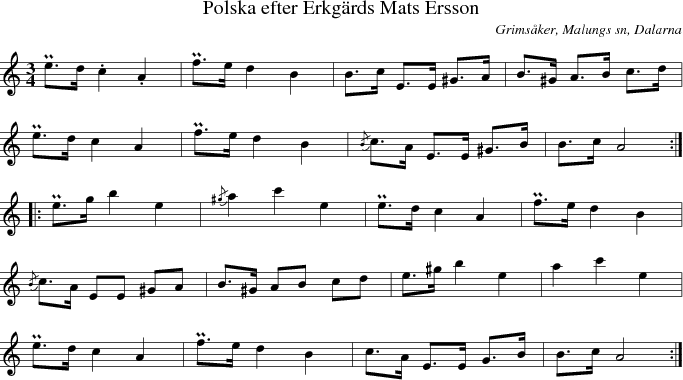 Polska efter Erkgrds Mats Ersson