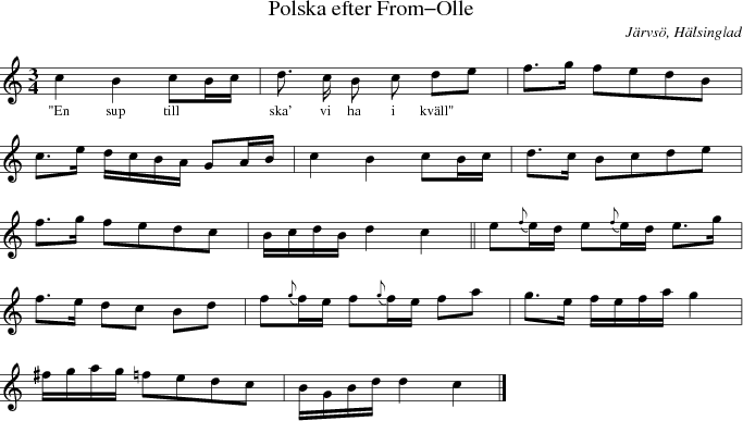 Polska efter From-Olle