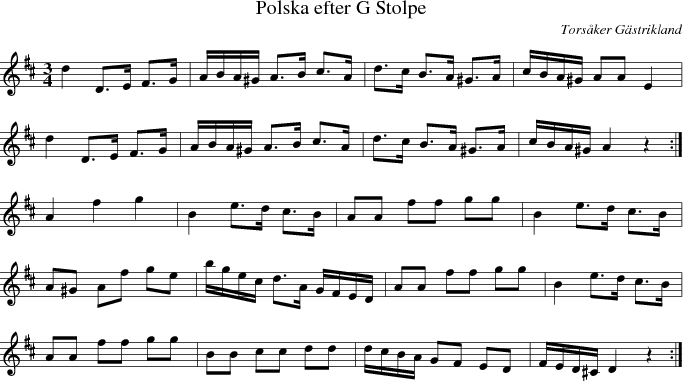 Polska efter G Stolpe