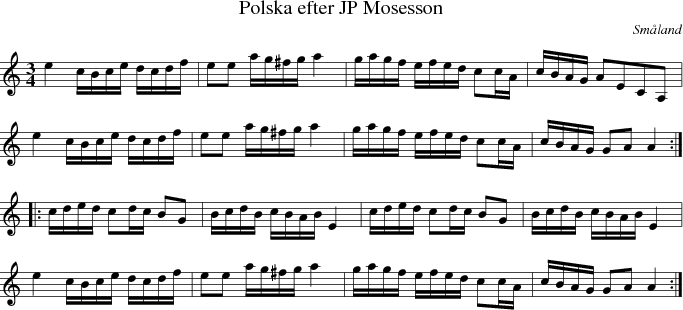 Polska efter JP Mosesson