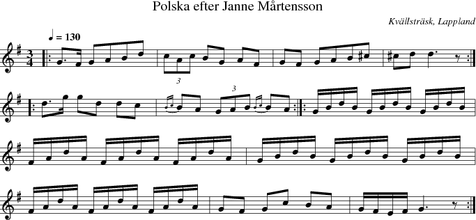 Polska efter Janne Mrtensson