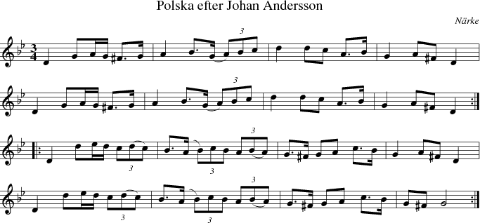 Polska efter Johan Andersson