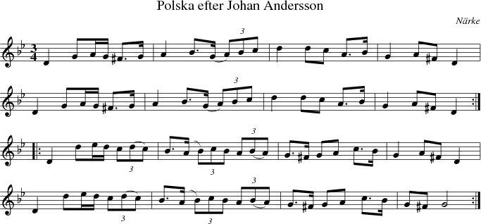 Polska efter Johan Andersson