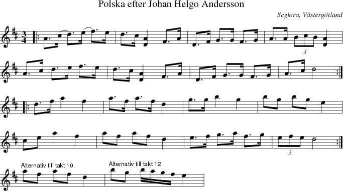 Polska efter Johan Helgo Andersson