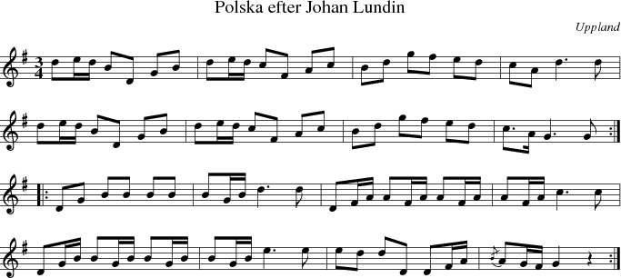 Polska efter Johan Lundin