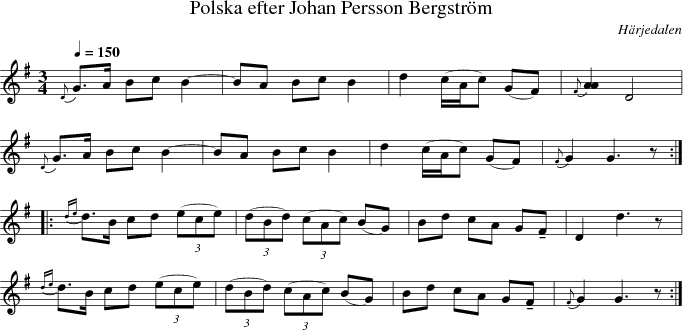 Polska efter Johan Persson Bergstr�m