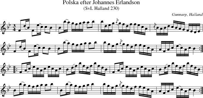 Polska efter Johannes Erlandson