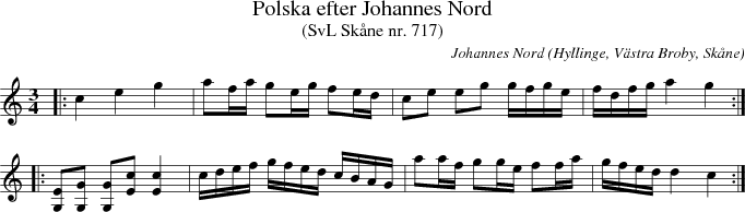 Polska efter Johannes Nord