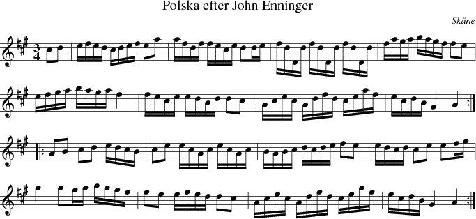 Polska efter John Enninger