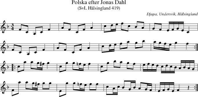 Polska efter Jonas Dahl 