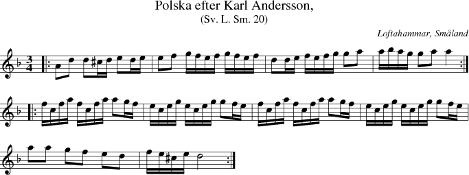 Polska efter Karl Andersson,