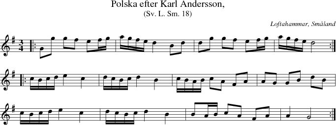 Polska efter Karl Andersson,