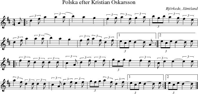 Polska efter Kristian Oskarsson