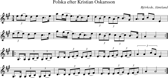 Polska efter Kristian Oskarsson