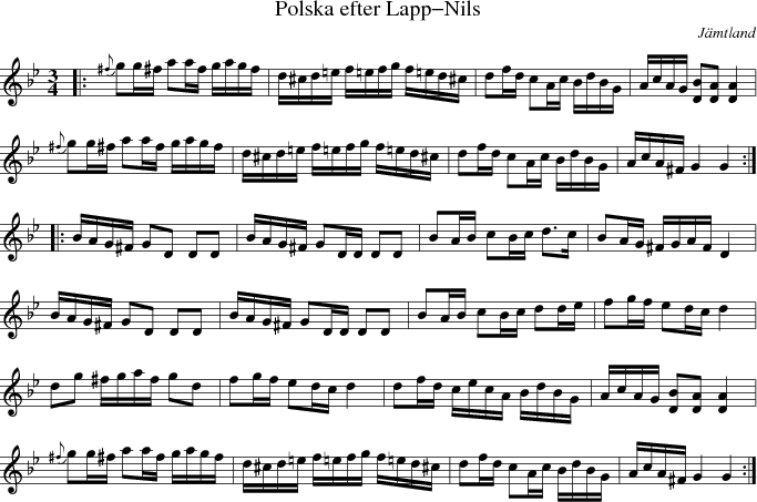 Polska efter Lapp-Nils