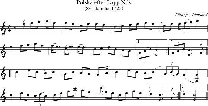 Polska efter Lapp Nils