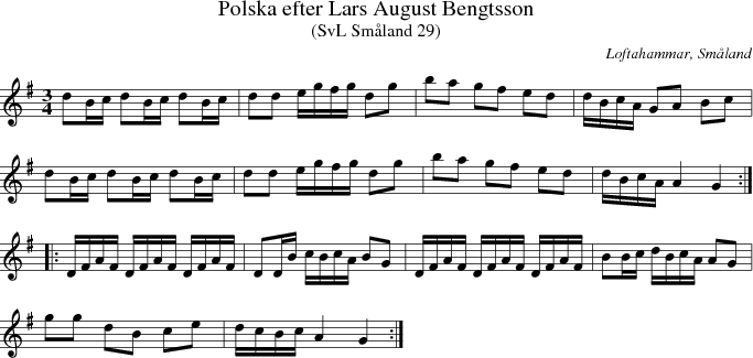 Polska efter Lars August Bengtsson
