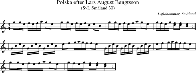 Polska efter Lars August Bengtsson