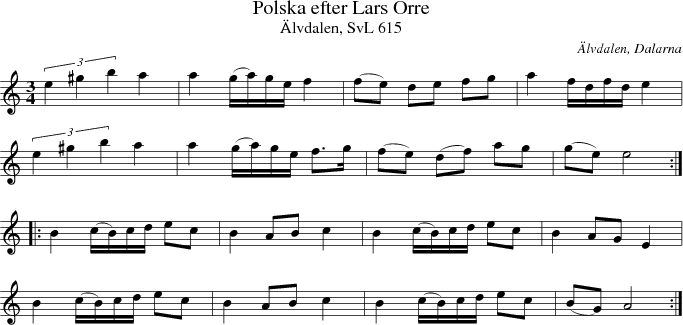 Polska efter Lars Orre
