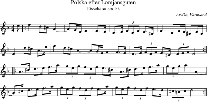 Polska efter Lomjansguten