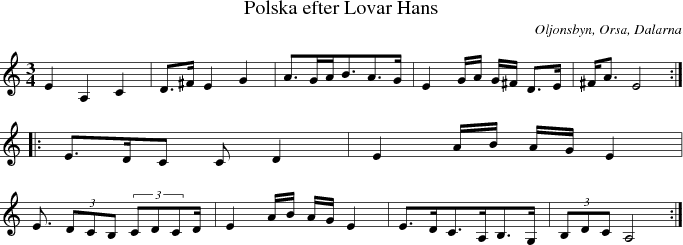 Polska efter Lovar Hans