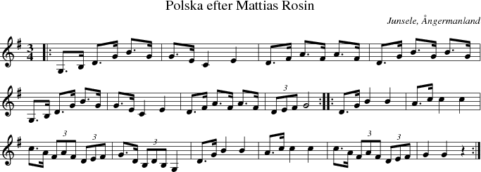 Polska efter Mattias Rosin