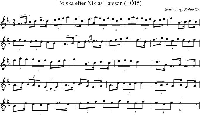 Polska efter Niklas Larsson (E15)