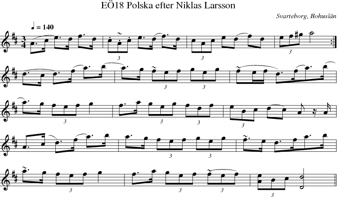 Polska efter Niklas Larsson, E�18