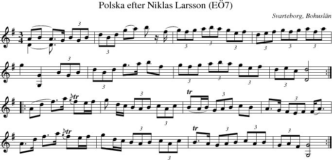 Polska efter Niklas Larsson (E7)